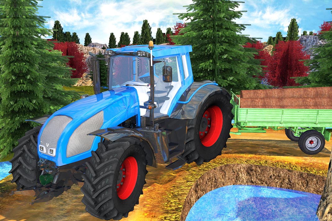 Tractor Hill Driver 3D
